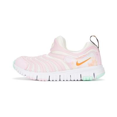 Dynamo Free Simple Comfortable Daily Slip Resistant Shock Absorbing Low Top Kids Casual Shoes Kids Sneaker White Pink FJ7724-181