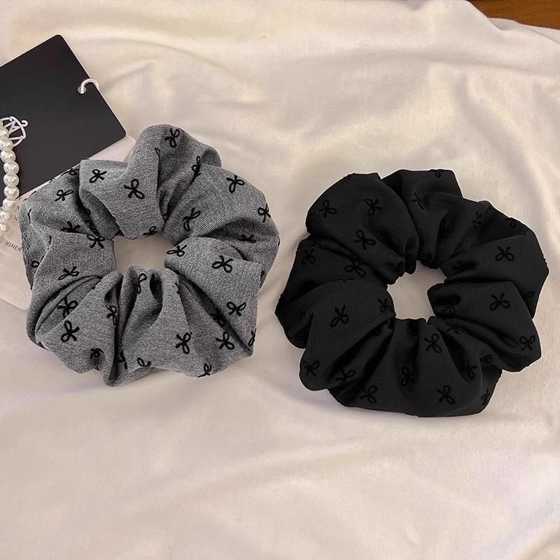 Elegant Print Bow Heart Dot Widen Hair Band For Women Girls Sweet Hair Ornament Scrunchie Hair Tie Fashion Hair Accessories