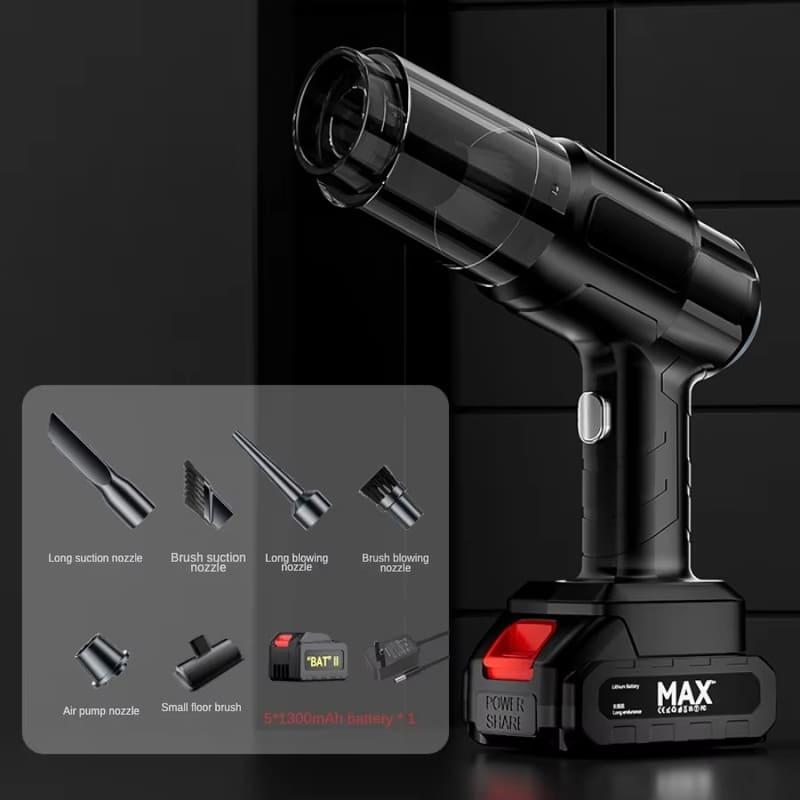 New Wireless Car Vacuum Cleaner Handheld Small Super Powerful Charging Home Car Suction and Blowing Dual-purpose Portable Long-lasting Battery Life