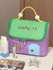 Dopamin Wasserdichte Make-up-Tasche mit großem Fassungsvermögen - Tragbare Kosmetik-Aufbewahrungshandtasche