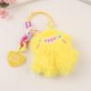 Cute Monsters Plush Keychain Uniqu Stuffed Doll Keyring for Kid Adult Keyring Decoration Green Monsters Pendant Keychain