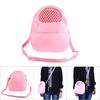Pet Carrier Hamster Rat Hedgehog Rabbit Ferret Sleeping Outgoing Travel Packet Bag (Pink)