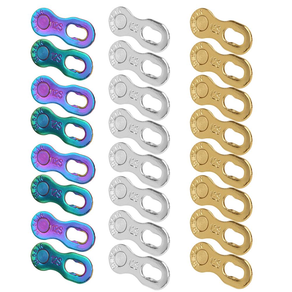 4Pair Steel 12Speed Chain Missing Link Connector Parts Cycling Accessory Chain Link Chain Part Chain Link