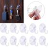 20pcs Clear Suction Cups Hook Vacuum Suction Cup Holder Plastic Suction Cups with Hook for Bathroom Kitchen Offices Glass Window
