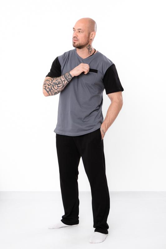 Men’s Pajama Set – 100% Cotton Comfort & Relaxed Fit, Any Season, 8094-001 HC