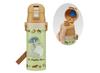 Skater Children's Water Bottle, 470ml, Direct Drinking, Ghibli Totoro & Cat Bus Design, Insulated, Stainless Steel, Lightweight, Sports Bottle, Kids'