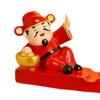 Gott des Reichtums Ornament Glücksbringer Figur Schreibtisch Telefonständer Geschenk Dekoration Statue Skulptur für