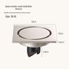 Xuanyong Cream Style Square All-Copper Floor Drain