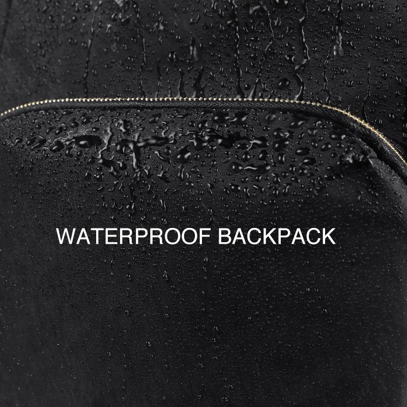 Female Backpack Breathable Waterproof Wear-Resistant Anti-Theft Business Office Bag14 Inch Laptop Backpack