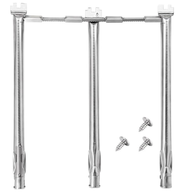 

Durable Rusts Resistant Nonrust Steel Burners Tubes Set High Performances BBQ Burners Tube For BBQ Grills Replacement Parts 1