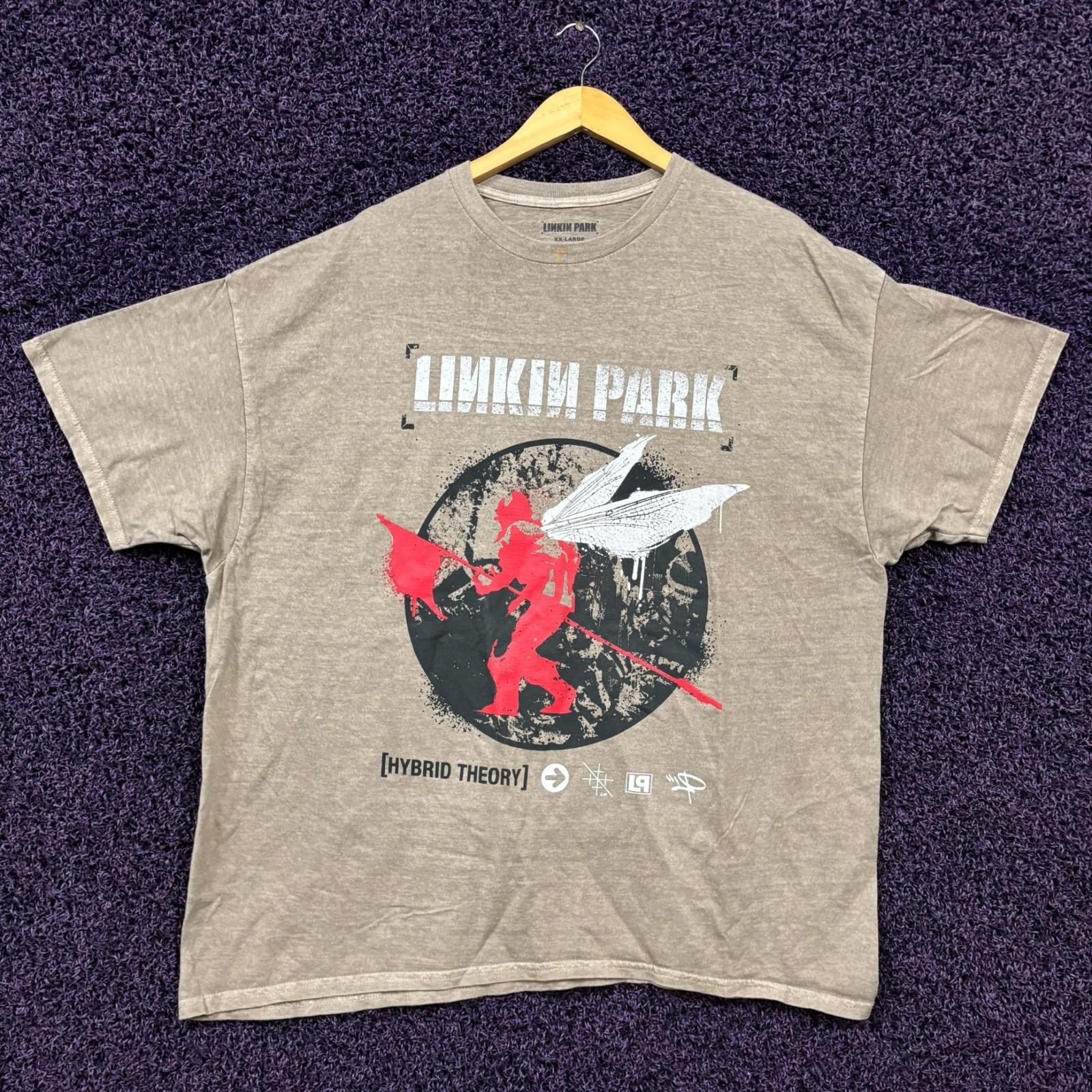 Linkin Park The Hybrid Theory Album NuMetal Band T-Shirt XXL L