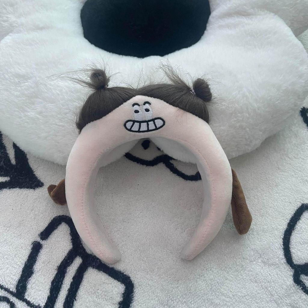 Cartoon Plüsch Ratatouille Stirnband: Süßes japanisches & koreanisches Haaraccessoire zum Gesichtswaschen