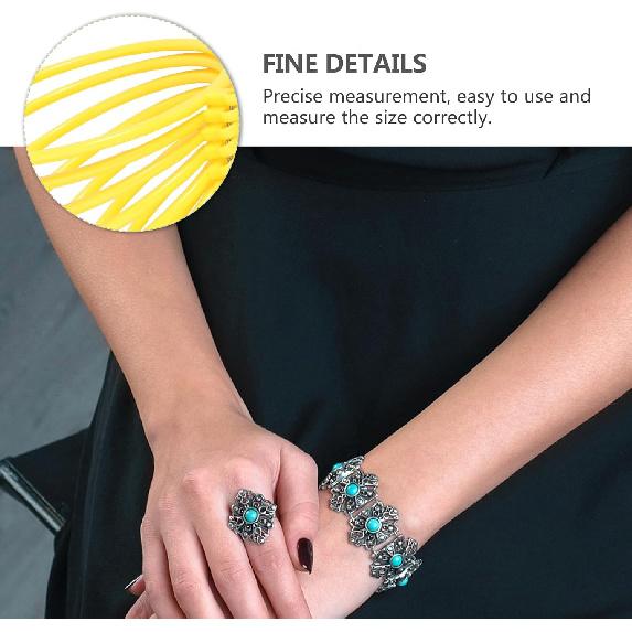 Operitacx 1pc Bracelet Measuring Tool Bangle Bracelet Cuff Measure Tool Cuff Bracelet Sizer Measurement Ring Jewelry Gauge Ring Measurer and Ring