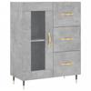 VidaXL Buffet Concrete Grey 69.5x34x90 Cm Engineered Wood 828024