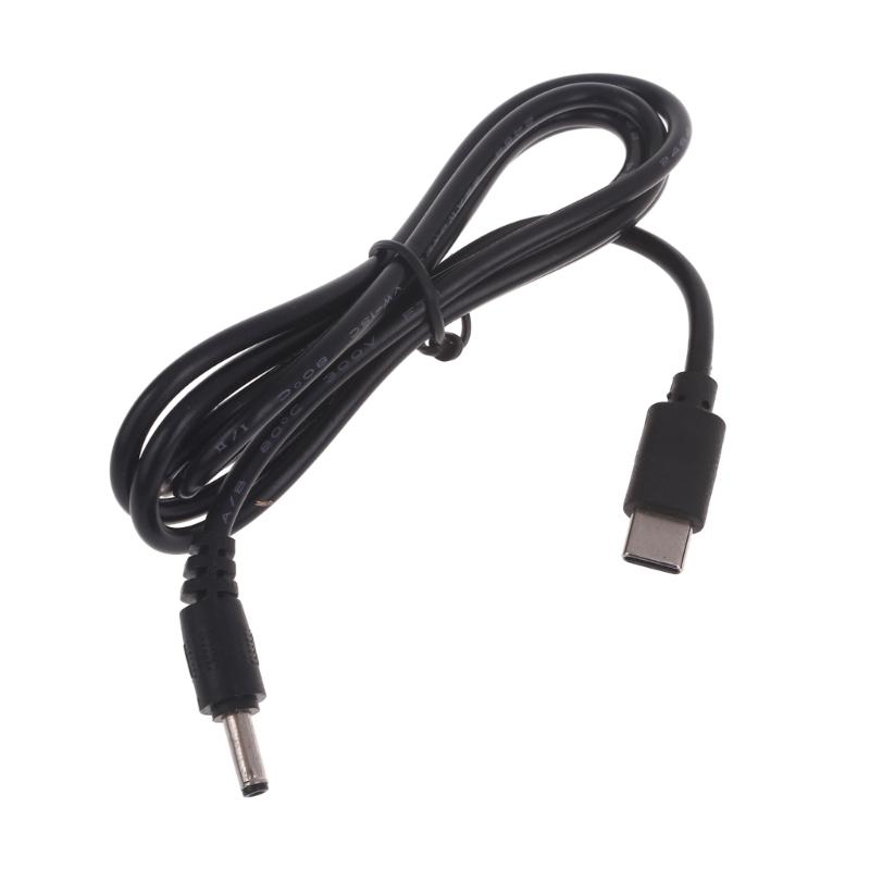 

12V Type C to 3.5x1.35mm Triggers Power Cable Converter Cable Power Cord for Routers Laptop Speaker LED Light Camera