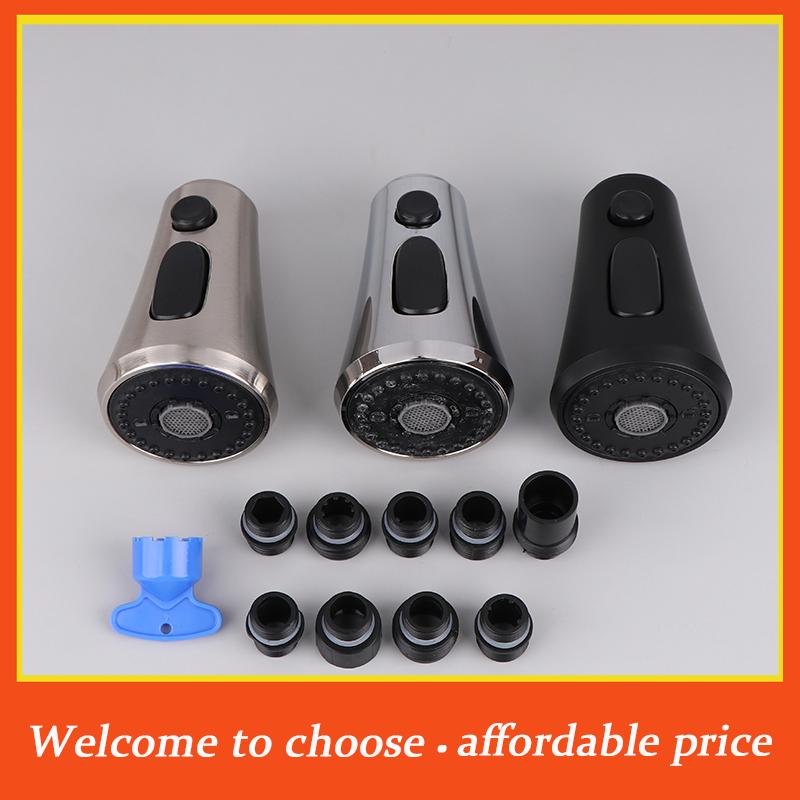 VV 1set Water Saving Shower Bathroom Basin Sink Tap Replacement Kitchen Faucet Head Replacement Faucet Sprayer 9 Nozzles Sprayer