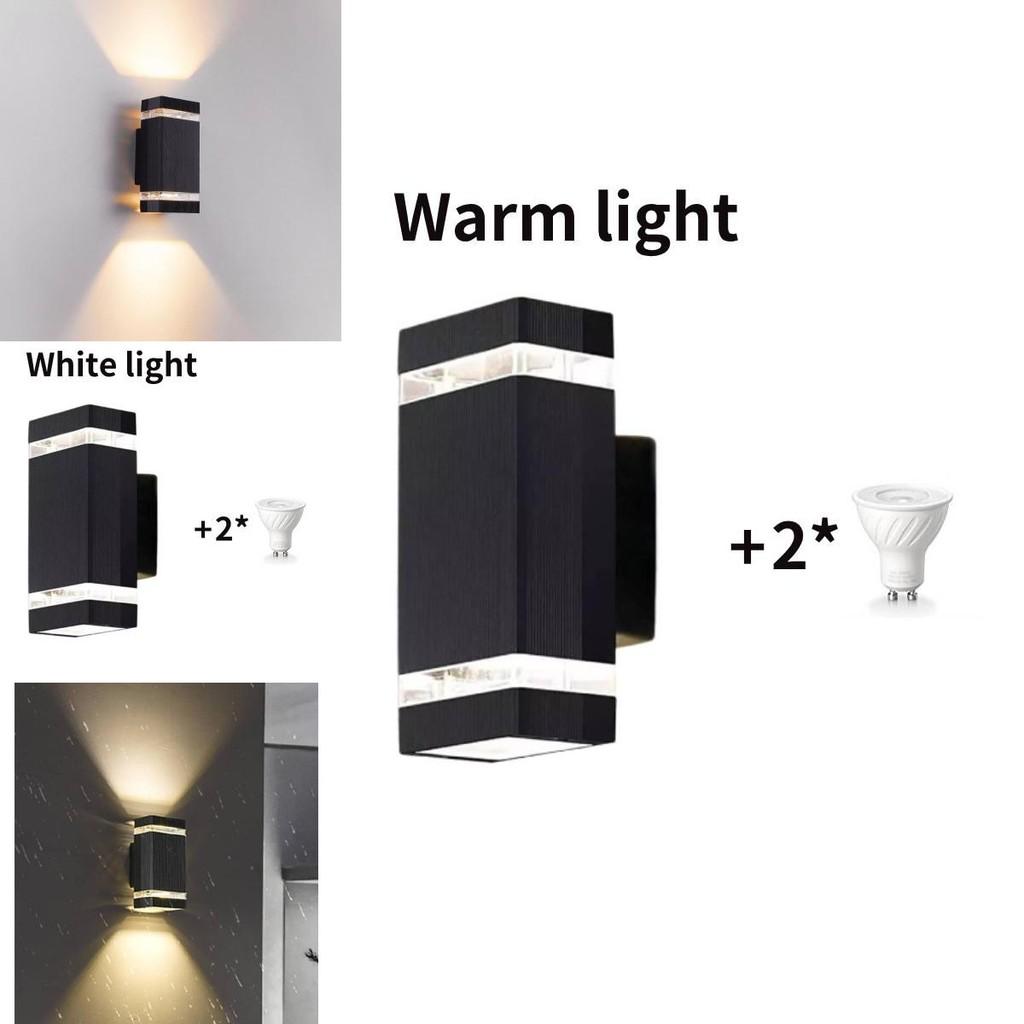 Elegant Outdoor Waterproof Dual Head Wall Light With E27 Base For Indoor And Villa Use