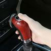 Red for Mercedes Benz A C E G Car Gear Shift Knob Panel Cover Carbon Fiber Vinyl