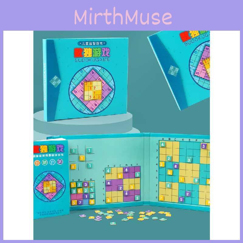 Educational Magnetic Wooden Sudoku Toy Kids Logical Thinking Cognitive Develope