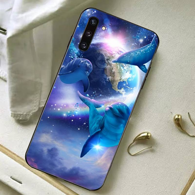 Etui na telefon Dolphin dla Samsung A51 A30s A52 A71 A12 dla Huawei Honor 10i dla OPPO vivo Y11 etui