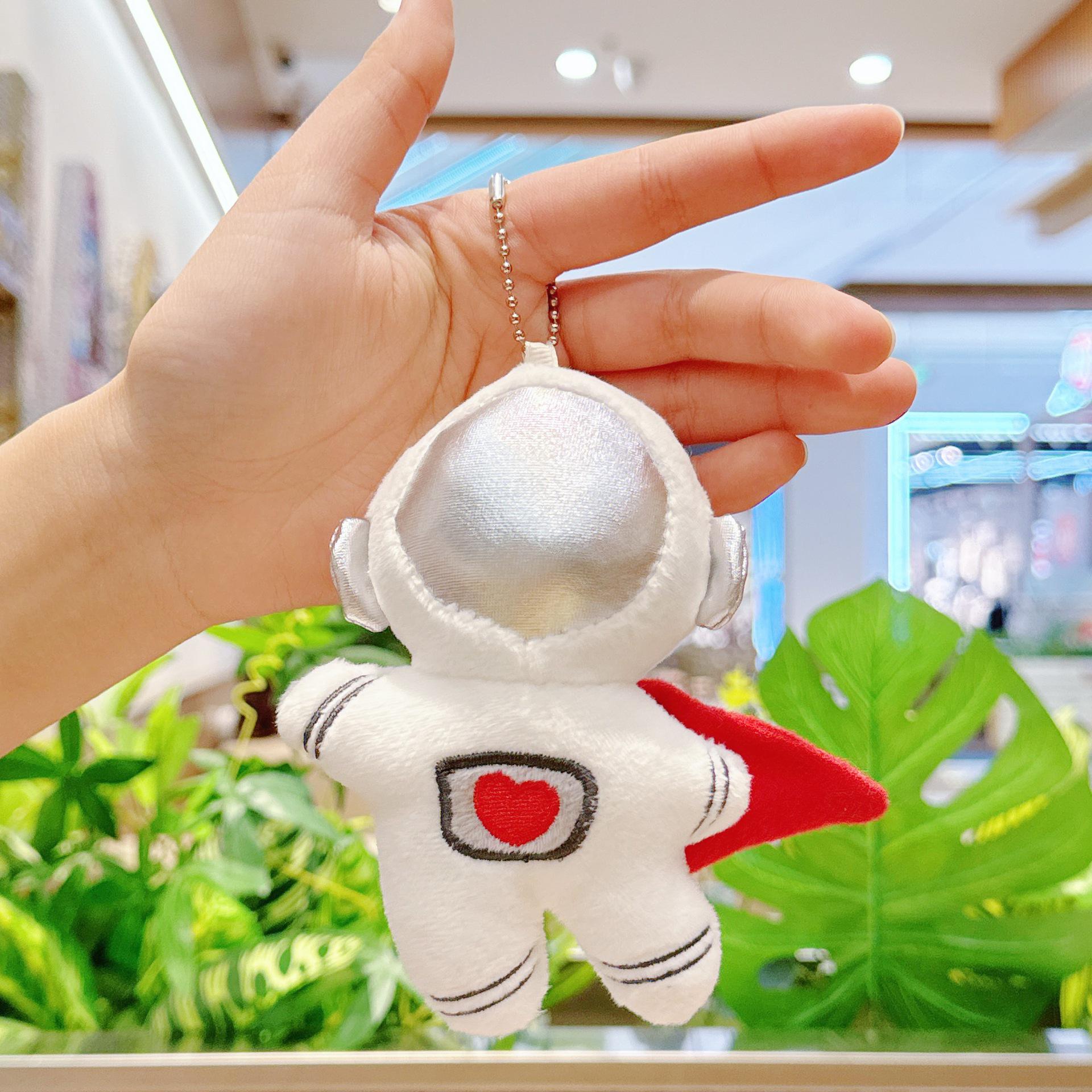 

Кулон «Астронавт»: Милый 3D мультяшный брелок для сумки в виде девочки и парный брелок Height approx. 13 cm