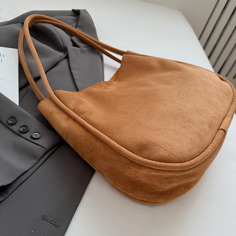 Large-capacity Soft Leather Bag Women's New Foreign-style Texture Shoulder Underarm Bag Tote Bag Women's Bag