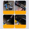1SET Heavy-Duty Socket Wrench & Hex Screwdriver, Suitable for Household Maintenance, Automotive Tire Replacement, Garage Repairs