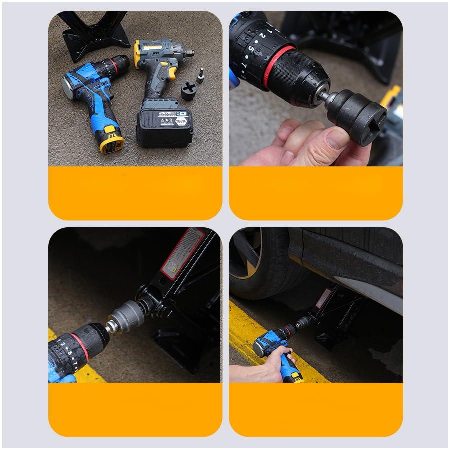 1SET Heavy-Duty Socket Wrench & Hex Screwdriver, Suitable for Household Maintenance, Automotive Tire Replacement, Garage Repairs