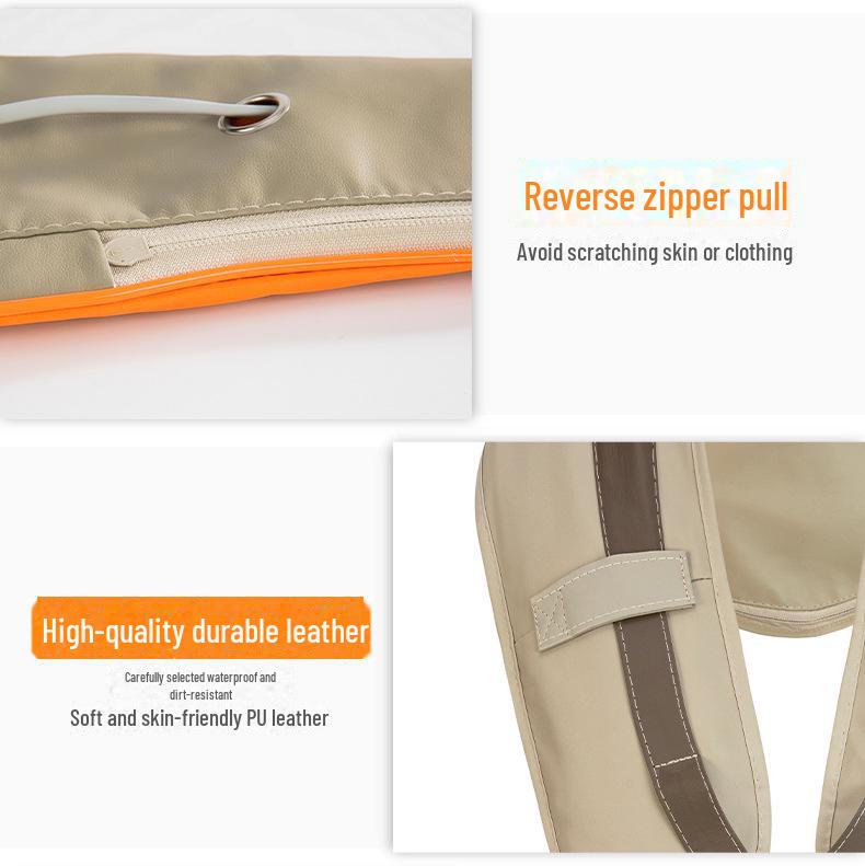 Multifunctional Heated Neck, Waist, and Shoulder Massager with Human Simulation Massage