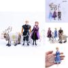 Bezauberndes 5-teiliges Schneekönigin Anna Elsa Frozen 2 Olaf Sven Kristoff Actionfiguren Set