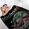 Michoacan Morelia Mexican colt flag Mexico Throw Blanket bed plaid Single funny gift Extra Large Throw Blankets
