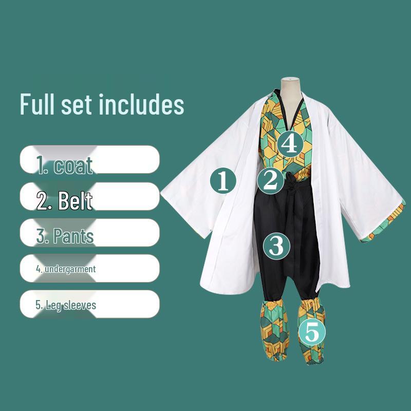 Demon Slayer Cosplay: Tanjiro, Nezuko, Zenitsu, Giyu, Shinobu - Available Now