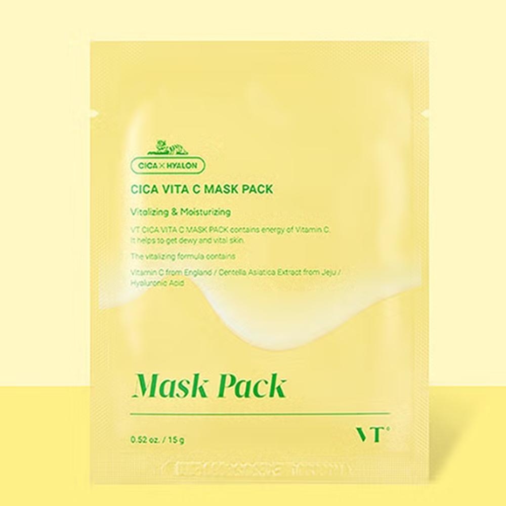 

VT DAISO Cica Vita C Mask Pack 4 Sheets 60g