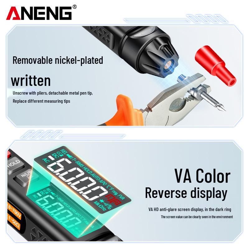 ANENG A3009 Pen Multimeter with Smart Voice Guidance and High-Precision Digital Display.