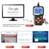 KONNWEI KW650 6V 12V Car Battery Tester 100 To 2000 CCA Motorcycle Auto Battery Analyzer Car Moto Cranking Charging Test Tool