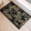 Retro Dollar Area Door Mat Anti Slip Mat Machine Washable, Living Room Office Bedroom  Garden Courtyard Decoration Mats