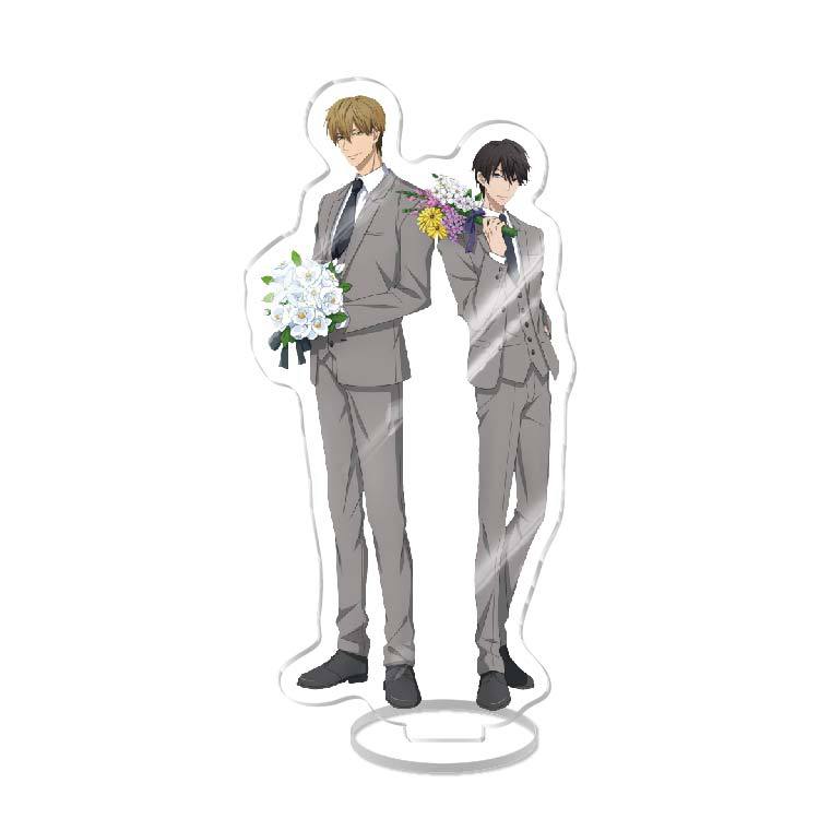 Dakaretai Otoko 1i Ni Odosarete Imasu Anime Acrylic Stand Model Plate Decoration Desk Figure Display Friends Girls Gift Cartoon