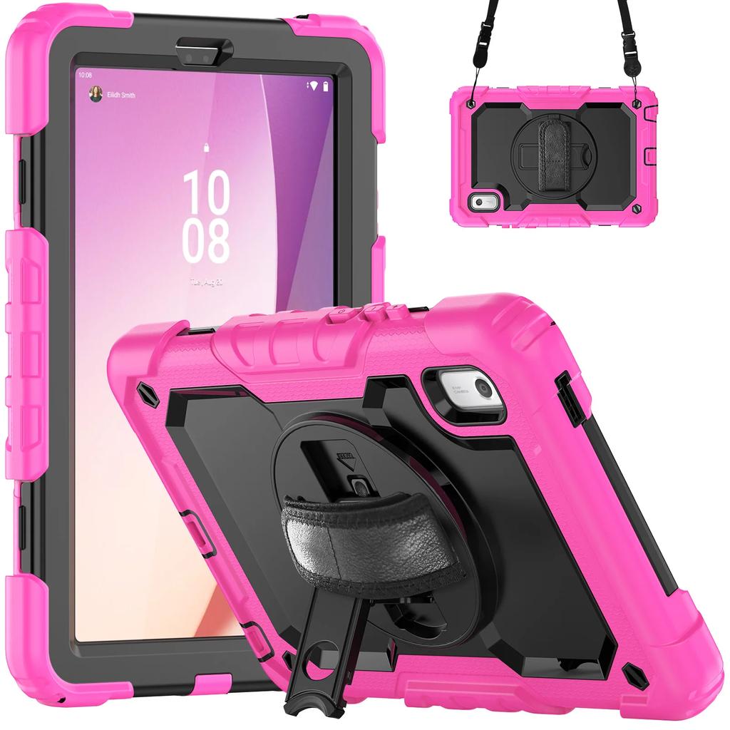 Kids Case For Tab M9 9 Inch TB-310FU Case With Rotating Hand Strap Shoulder Strap Proof Case With Built-in Protector