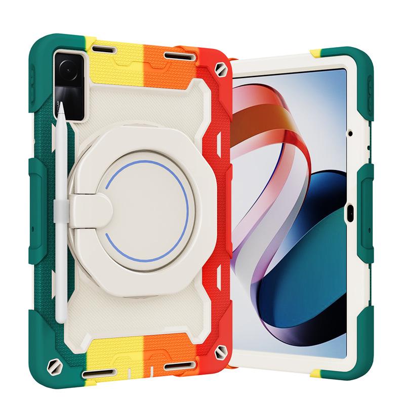 Silikónové puzdro Redmi Pad 10.6 s otočným stojanom a remienkom na zápästie pre Xiaomi Pad 5