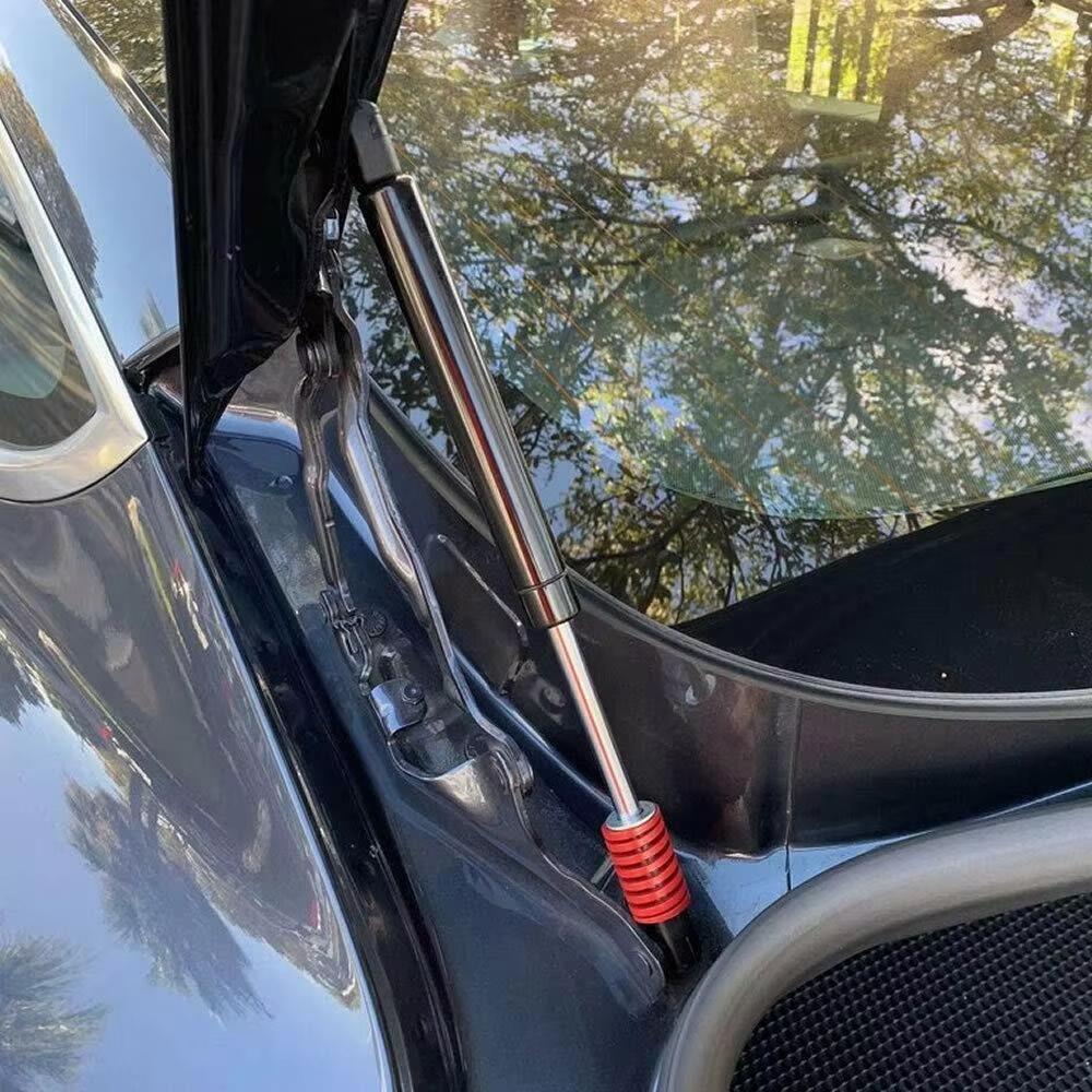 2ks Die Springs pro zadní kufr Zadní výklopné zadní výklopné zvedací tyče Nástroj pro Tesla Model 3 2017 2018 2019 2020 Červené autodoplňky