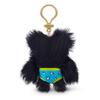 [Fuggler] Keyring Fuggler Keyring Badge Series Wide Eyed Weirdo - Black Wide Eye Black Keychain 15705K Authentic