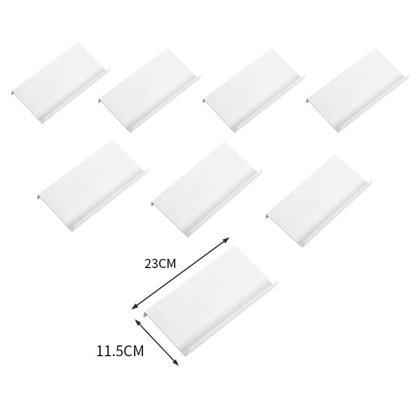 2/4/8PPieces Kitchen Spice Drawer Organizer Adjustable Spice Rack For Spice Jars Seasoning Bottles Outdoor Tableware