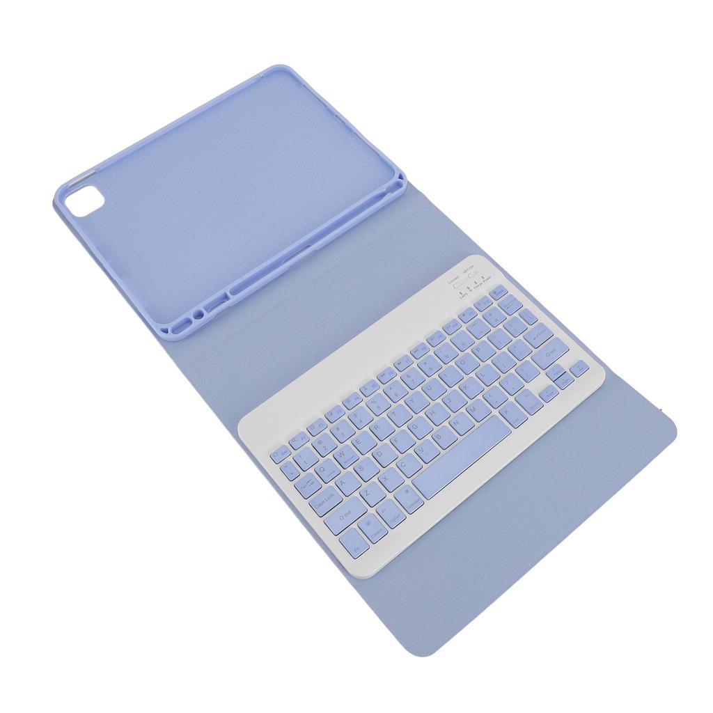Pouzdro na tablet PU kůže Ochranný kryt na tablet s 150mAh BT bezdrátovou klávesnicí pro IOS Pro 11 2024