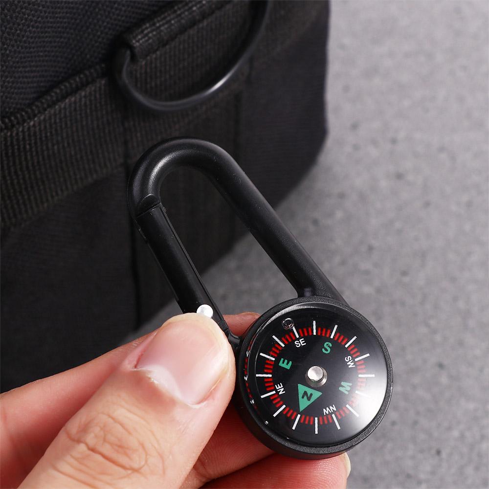 Compass Snap Hook North Needle Survival Kit Mini Compass Camping Compass Hiking Compass Compass