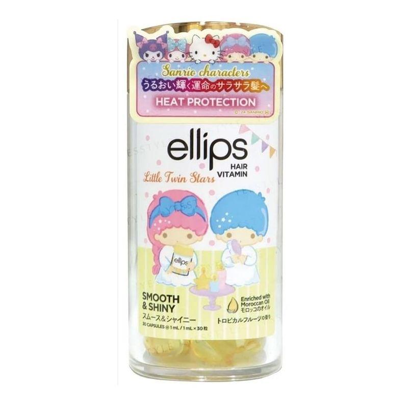 ellips - Sanrio Little Twin Stars Moroccan Smooth & Shiny Hair Oil