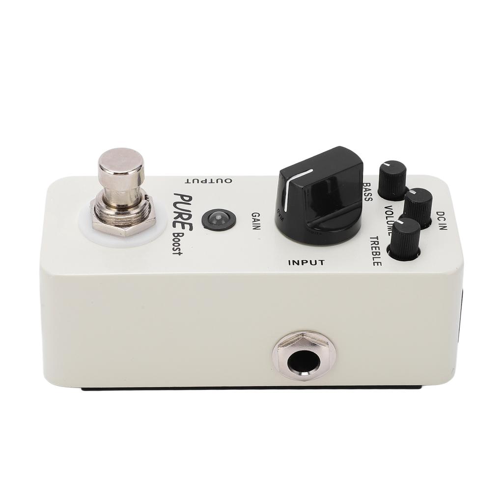 Pure Boost Effect 20dB Gain Acoustic Excitation Metal Effect Pedal 14in Mono Audio Interface