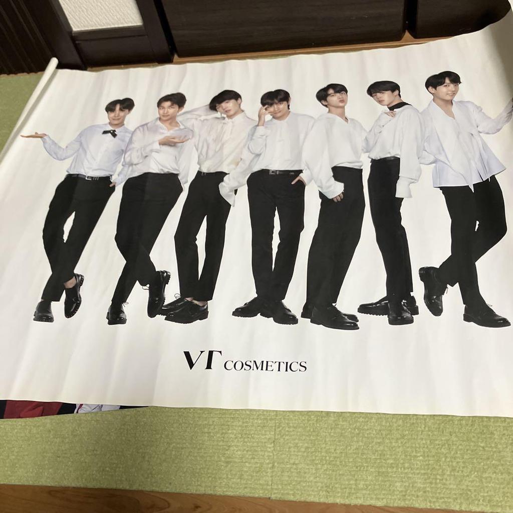 [USED] BTS Bangtan VT Cosmetics Poster