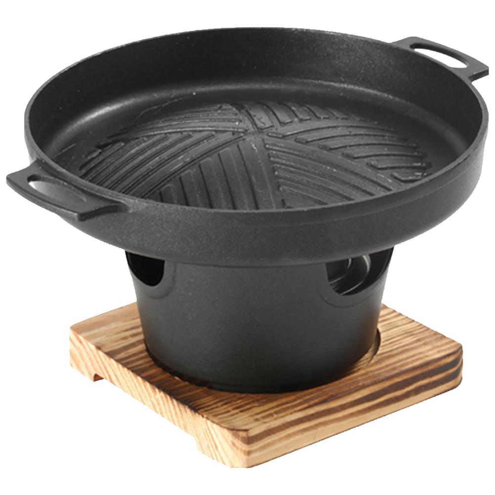 Japanese One Person Cooking Oven Detachable Japanese Alcohol Stove Portable Mini Barbecue Stove Japanese Smokeless Alcohol Stove