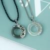 A Couple's Necklace, Female Pendant, Clavicle, Men's Jewelry, Retro-style Love Token, Love Gift
