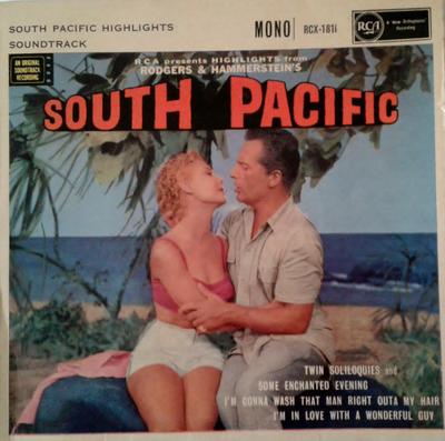 7inch Record RODGERS & HAMMERSTEIN - South Pacific RCX181 RCA 1960 UK Soundtracks & Musicals Used